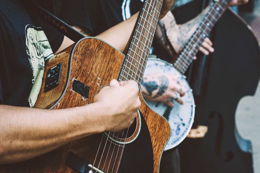 musicians performing live