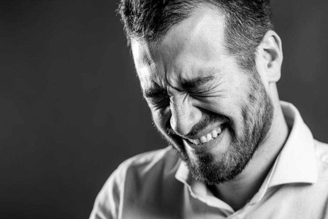 actor in emotional scene